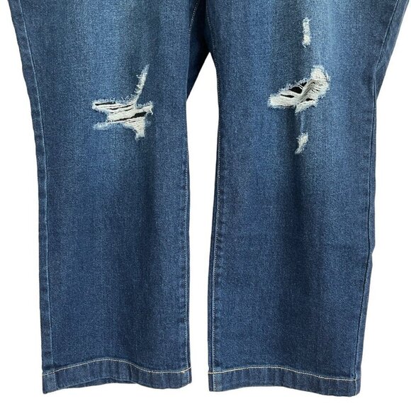 Lane Bryant Womens Jeans Plus Size 22 Signature Fit Slim Straight Ankle MSRP $62 - Picture 10 of 16